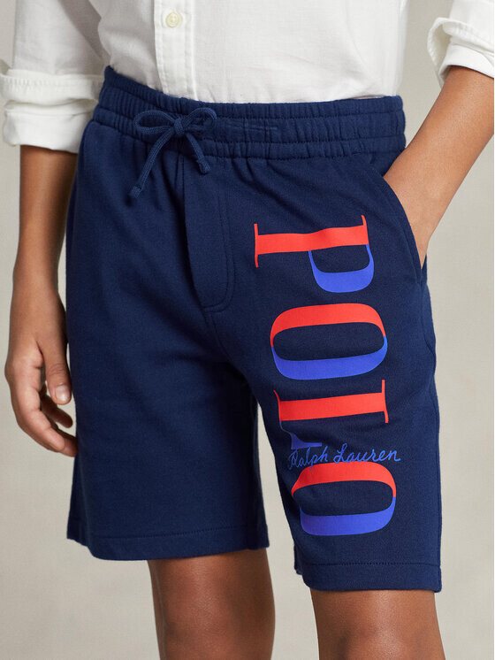 

Спортивные шорты стандартного кроя Polo Ralph Lauren, синий