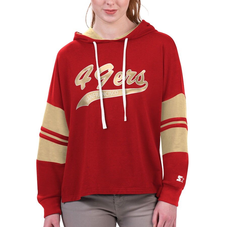 

Футболка с длинным рукавом Starter San Francisco 49Ers, алый