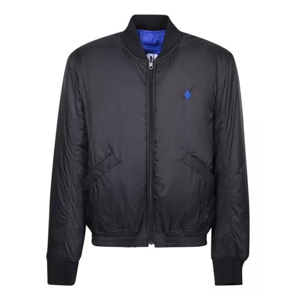 

Куртка monogram details bomber jacket Marcelo Burlon, черный