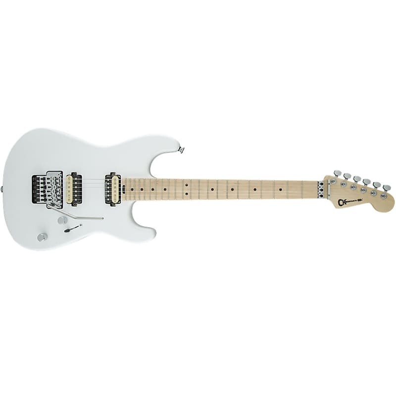 

Электрогитара Charvel Pro Mod San Dimas 1 HH Electric Guitar Maple Fretboard Snow White
