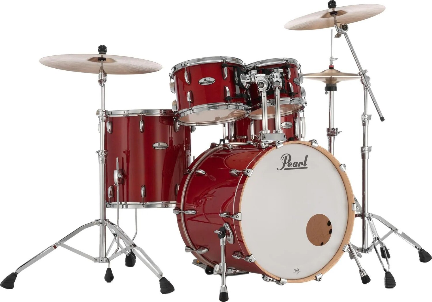 

Набор из 4 ракушек New Pearl Professional Maple — красный секвойя