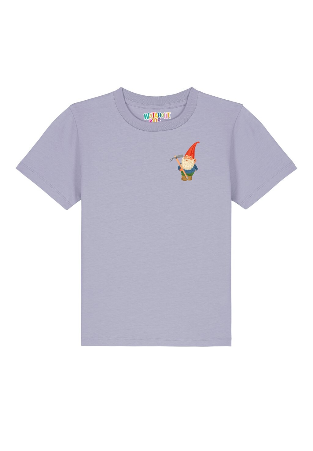 

Футболка с принтом GARTENZWERG Watapparel, цвет lavender