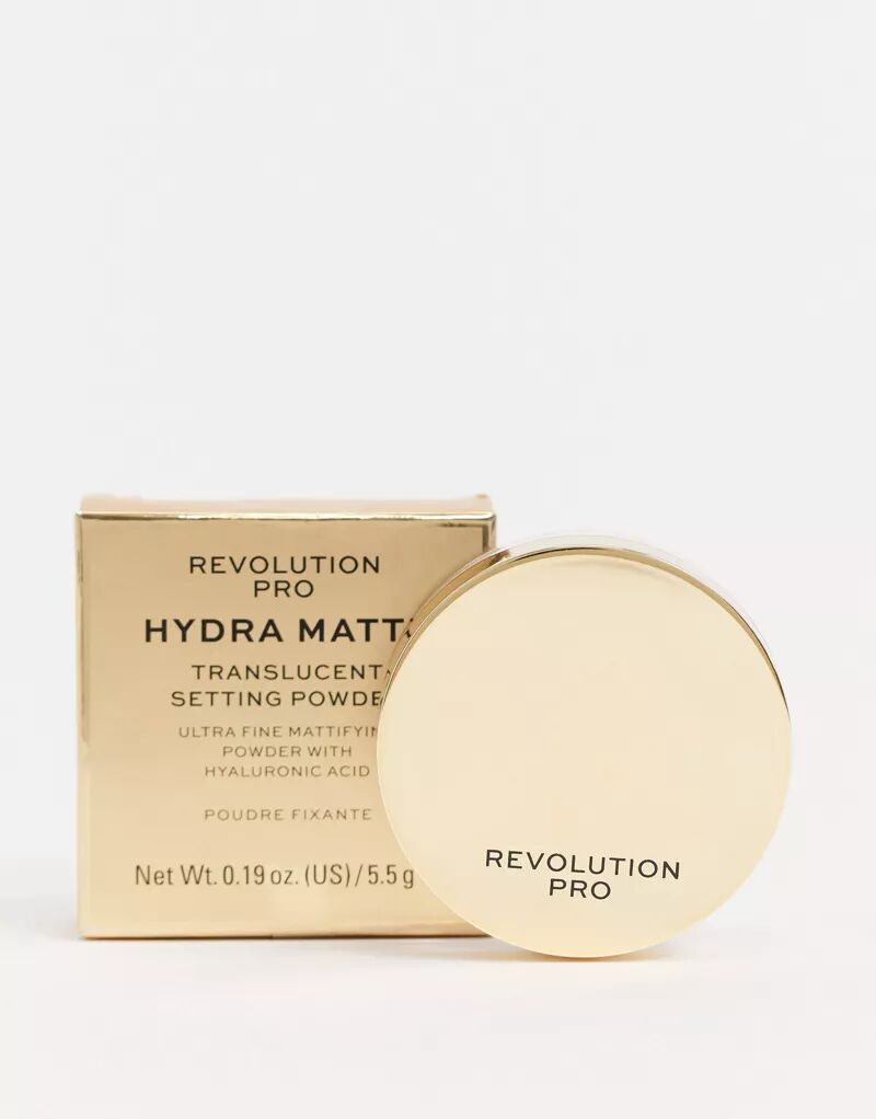 рассыпчатая пудра spf 6 revolution pro hydra matte 5 5 гр Revolution – Pro – Hydra Matte – Прозрачная пудра Revolution Pro
