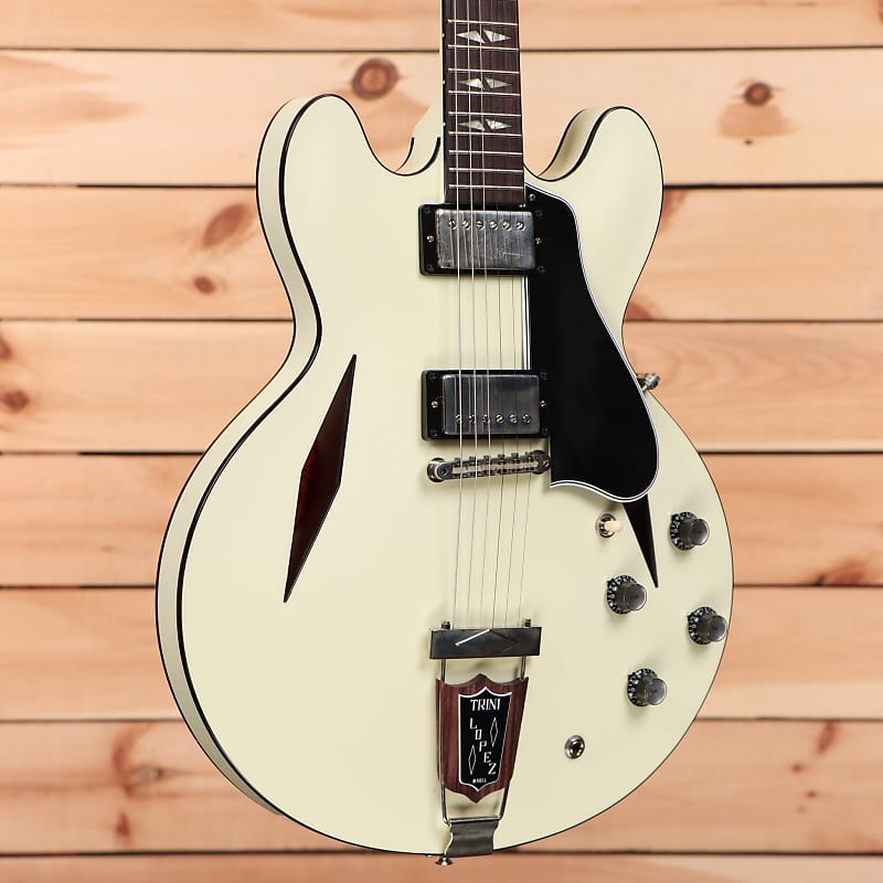 Электрогитара Gibson 1964 Trini Lopez VOS - Classic White - 122051 - PLEK'd