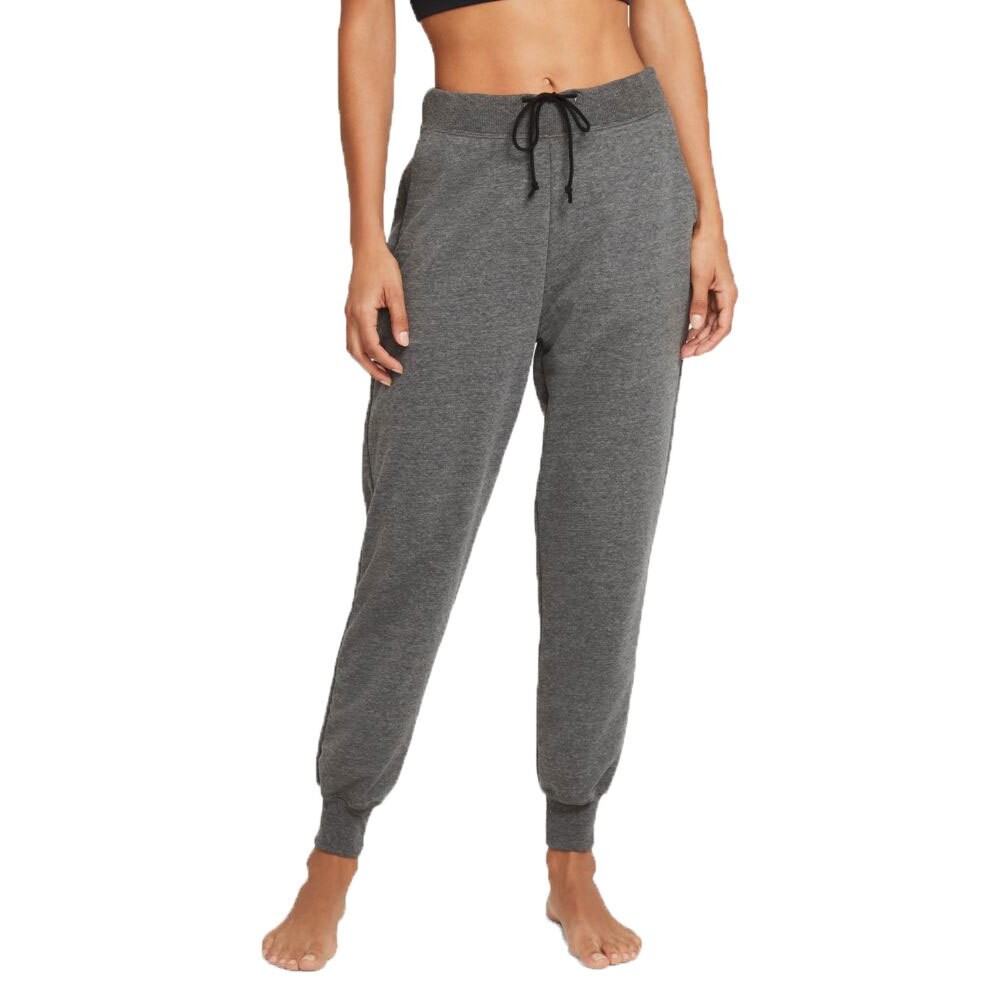 Брюки Nike Yoga French Terry Joggers Long, серый брюки uniqlo joggers long серый