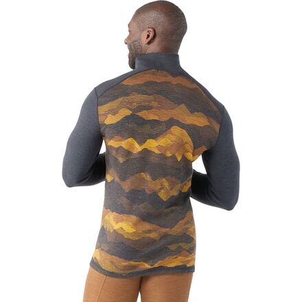 

Базовый слой Merino 250 на молнии 1/4 – мужской Smartwool, цвет Charcoal Mtn Scape