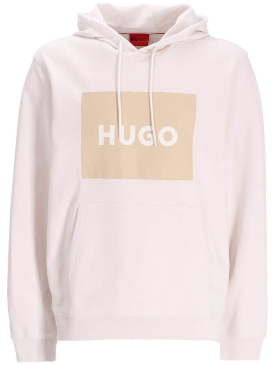 

HUGO худи с логотипом, белый