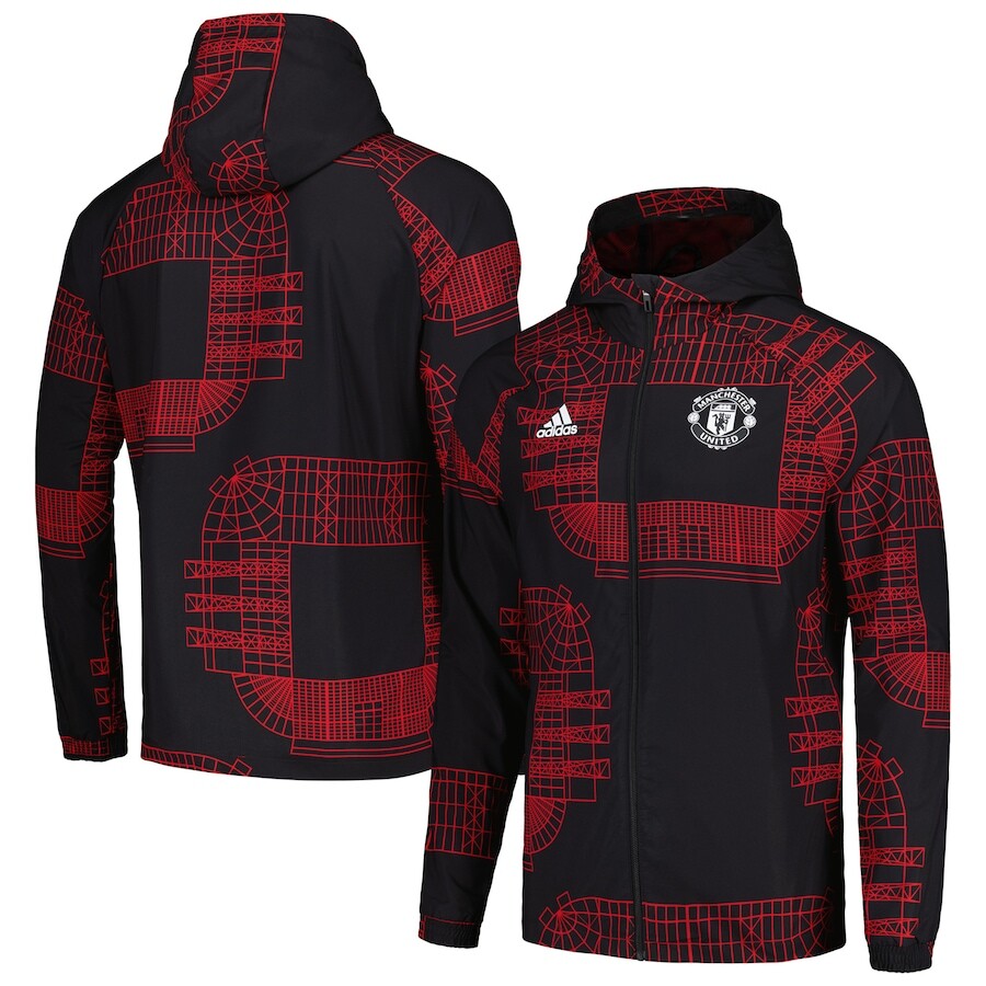 

Ветровка adidas Manchester United, черный