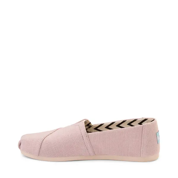 

Слипоны Womens TOMS Alpargata Slip-On Casual Shoe, цвет Ballet Pink