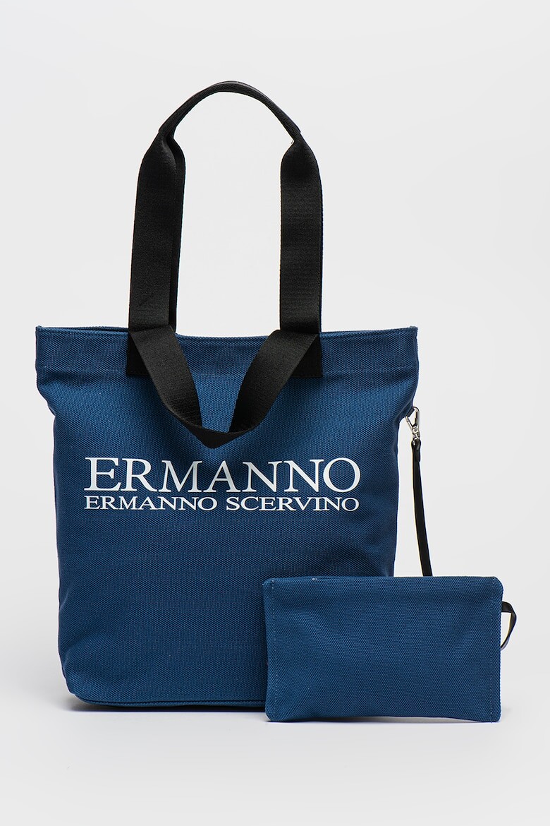 

Сумка для покупок Mary с логотипом Ermanno Scervino, синий
