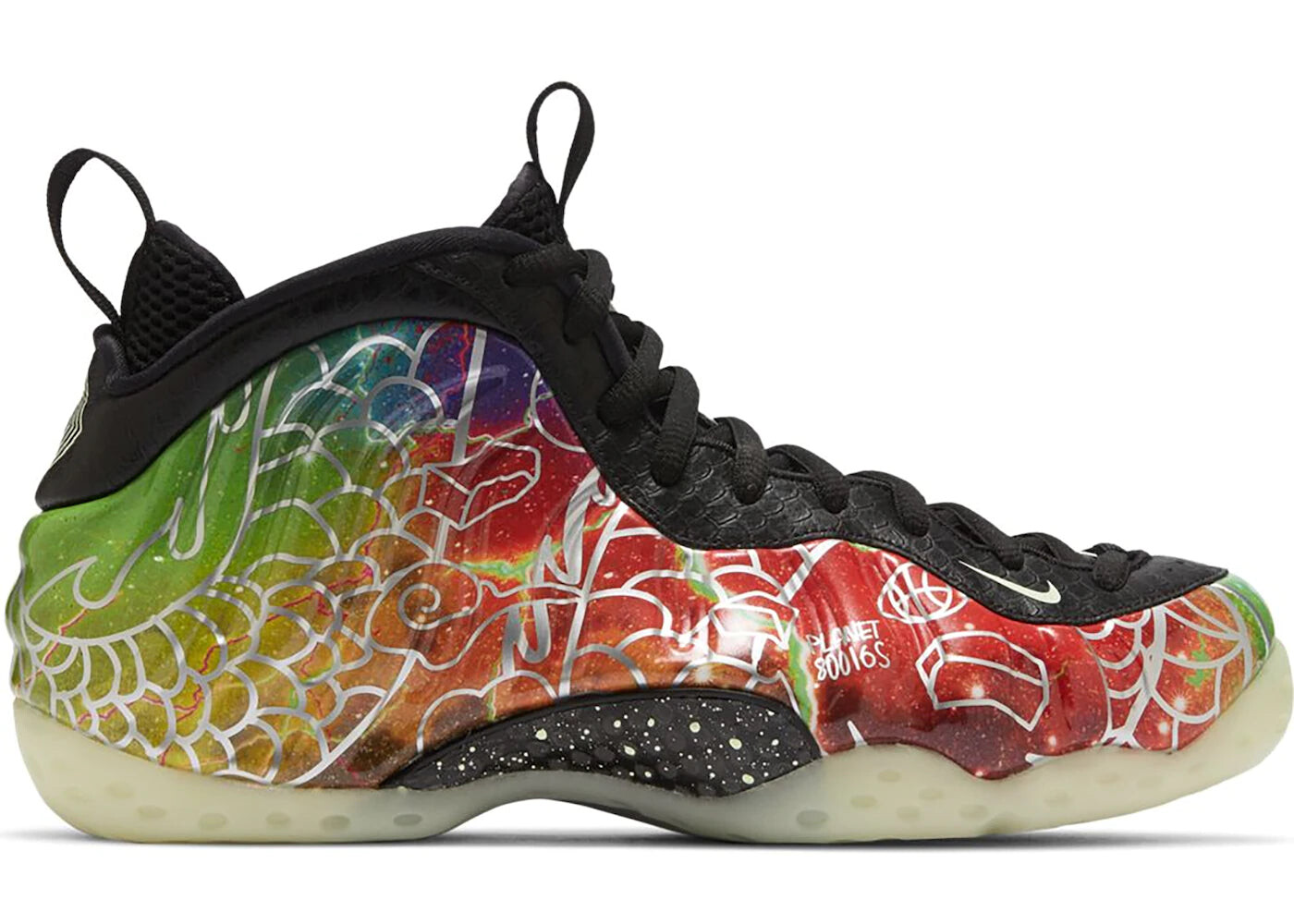 

Кроссовки Nike Air Foamposite One Beijing Planet мужские, разноцветный