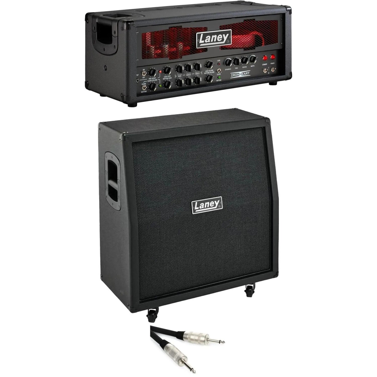 

Новая ламповая головка Laney Ironheart IRT120H мощностью 120 Вт и угловой кабинет размером 4 x 12 дюймов по 320 Вт