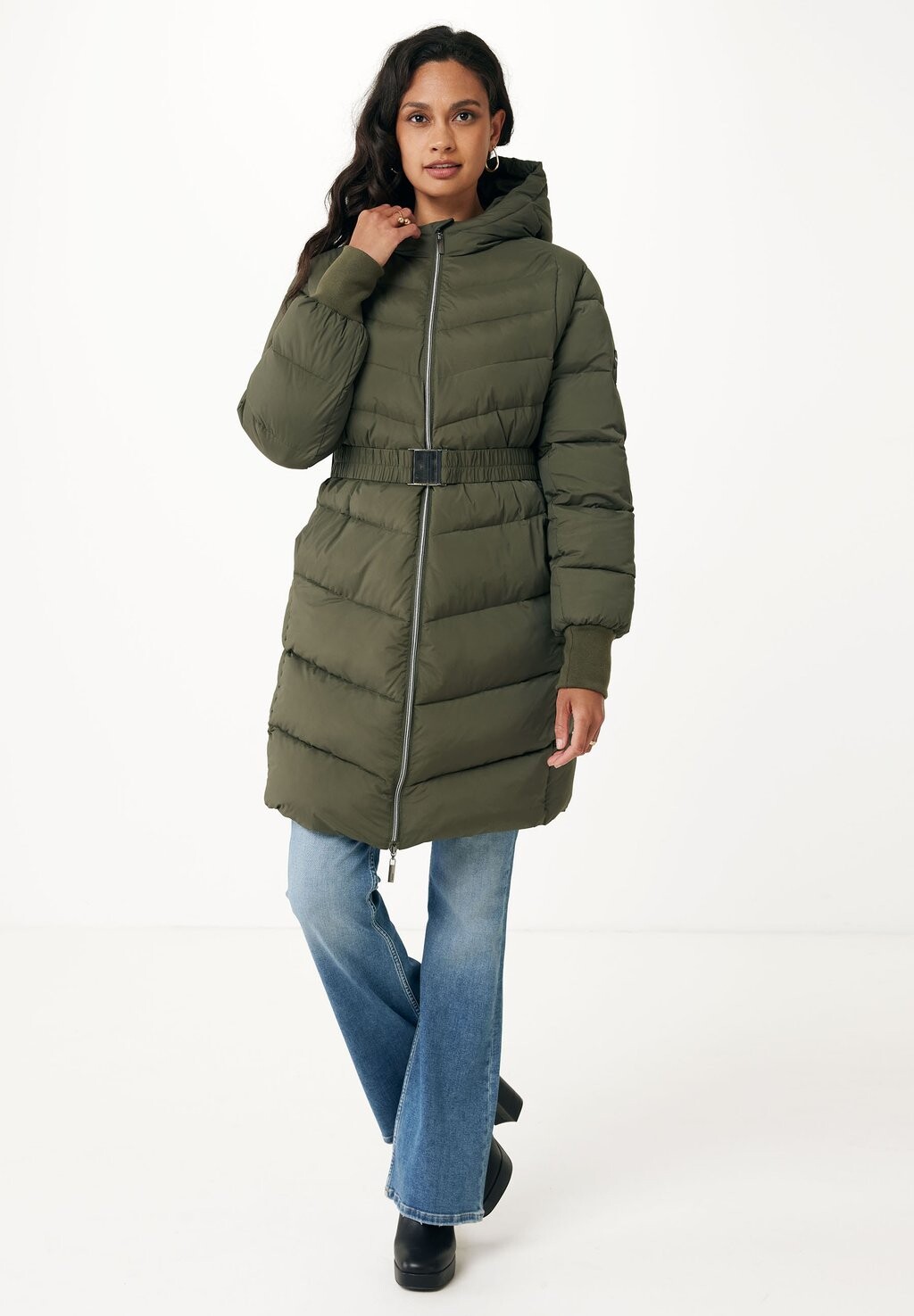 

Зимнее пальто Midi Length Mexx, цвет dark green