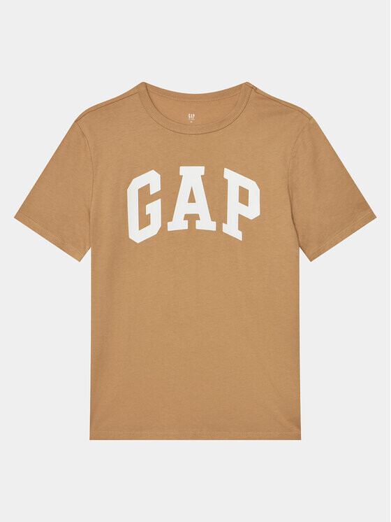 

Футболка стандартного кроя Gap, бежевый