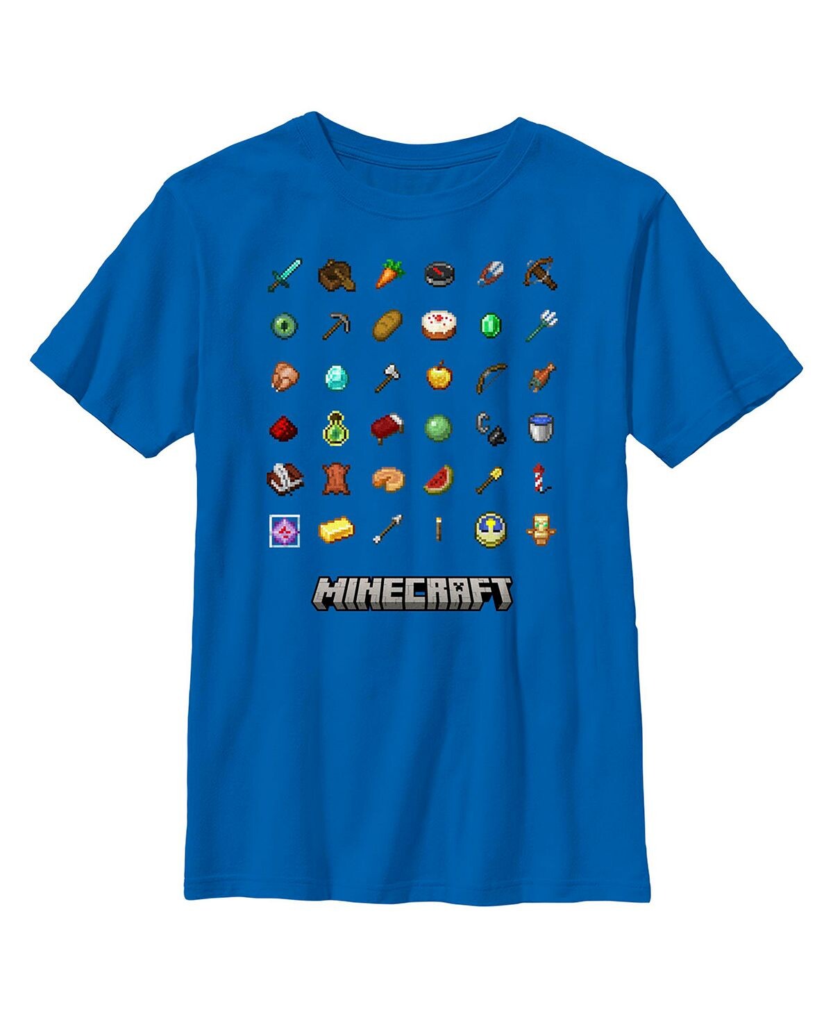 

Детская футболка из коллекции предметов Minecraft для мальчика Microsoft