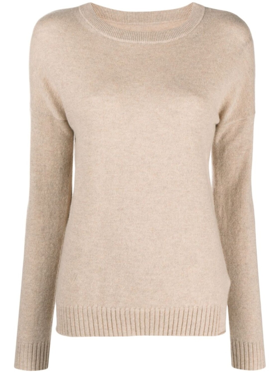 

Кашемировый джемпер с круглым вырезом Zadig&Voltaire, бежевый
