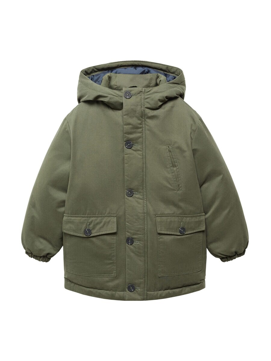 

Зимняя куртка Mango Kids POLO, хаки