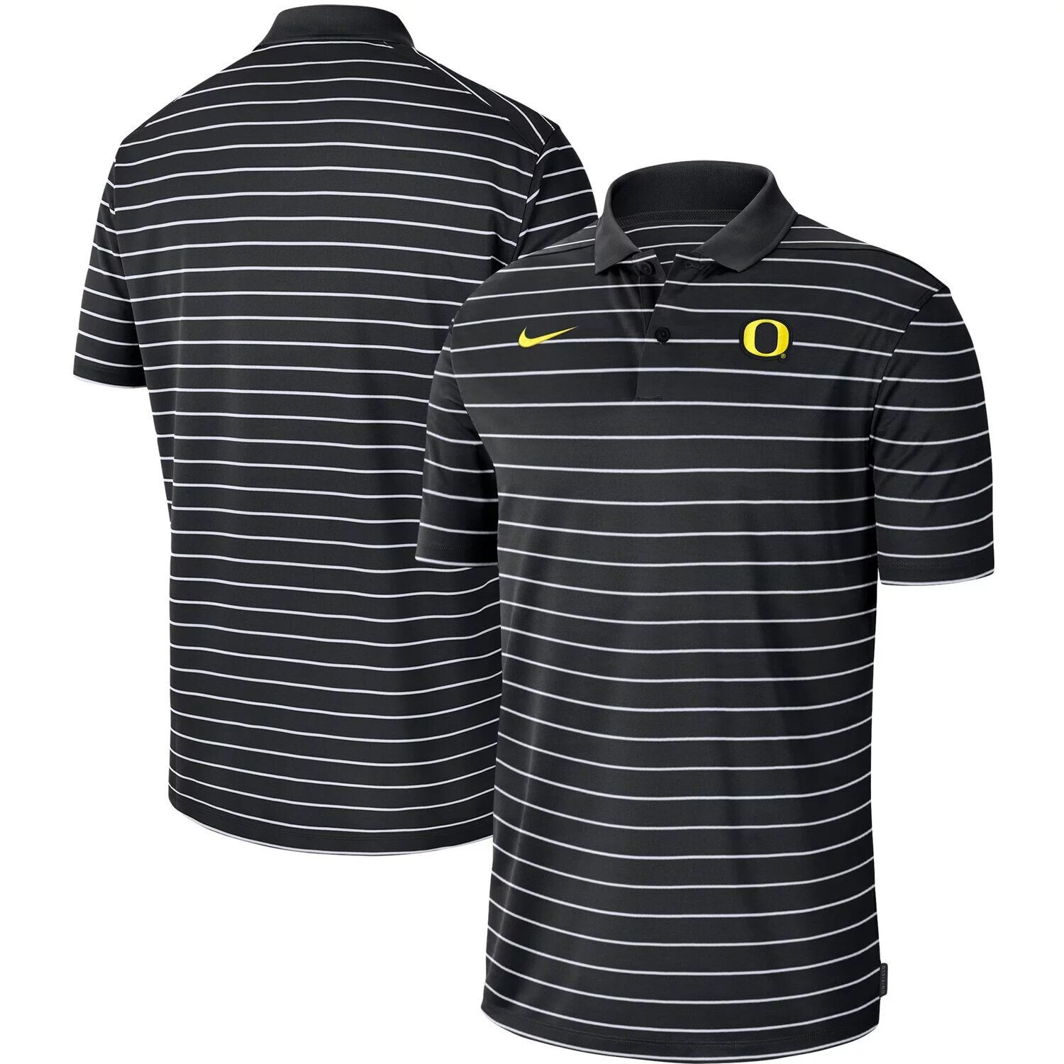 

Мужское поло Black Oregon Ducks Icon Victory Coaches 2022, ранний сезон Nike