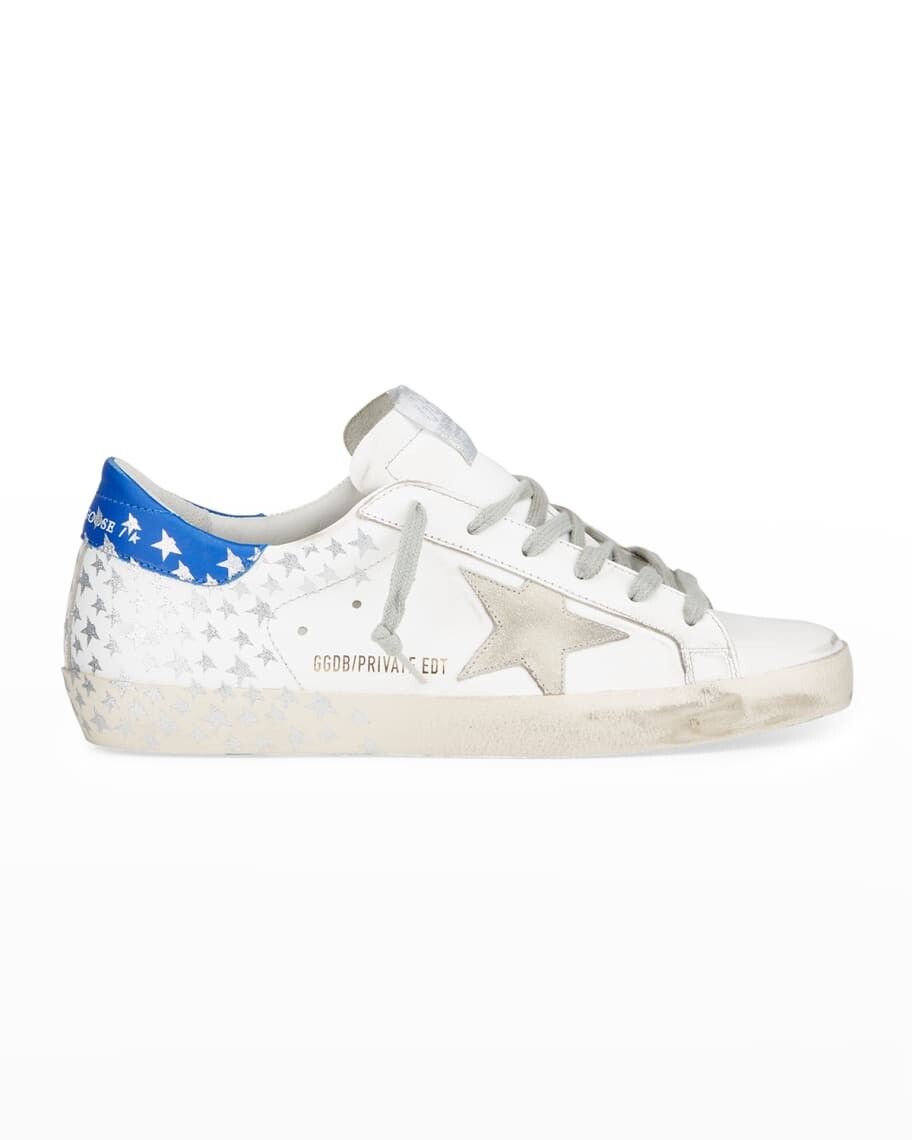 

Низкие кроссовки с блестящими звездами Golden Goose