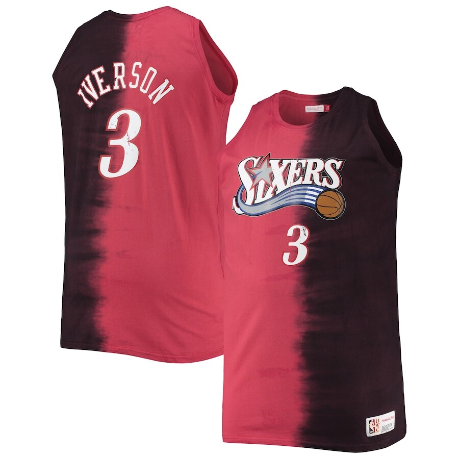 

Майка Mitchell & Ness Philadelphia 76Ers, красный