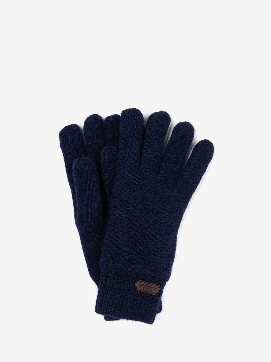 

Перчатки Carlton из смесовой шерсти Barbour, темно-синий