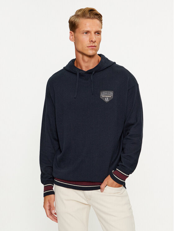 

Свитер обычного кроя Armani Exchange, синий