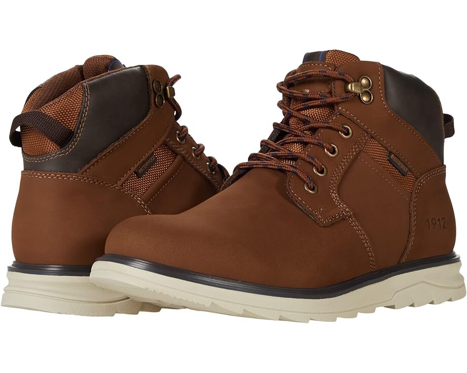 

Ботинки Nunn Bush Luxor Waterproof Plain Toe Chukka, цвет Tan Multi
