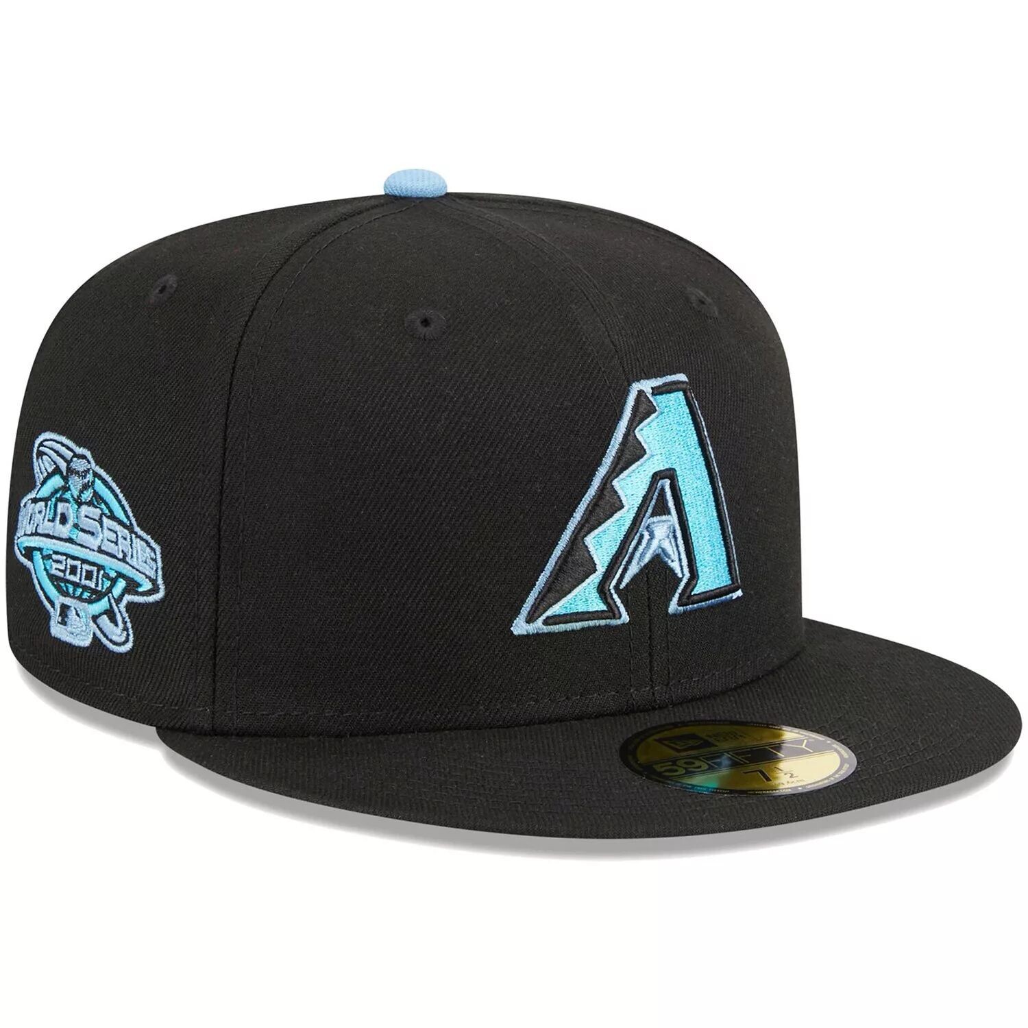 

Мужская облегающая шляпа New Era Black Arizona Diamondbacks Pastel 59FIFTY