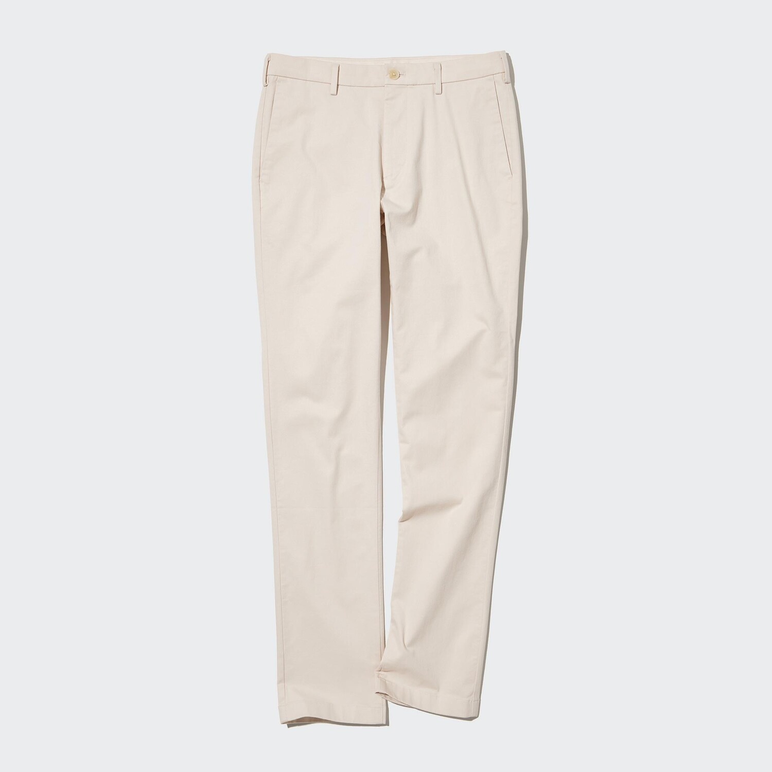 

Брюки-чиносы UNIQLO зауженные, бежевый