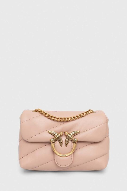 

Кожаная сумочка Pinko, розовый