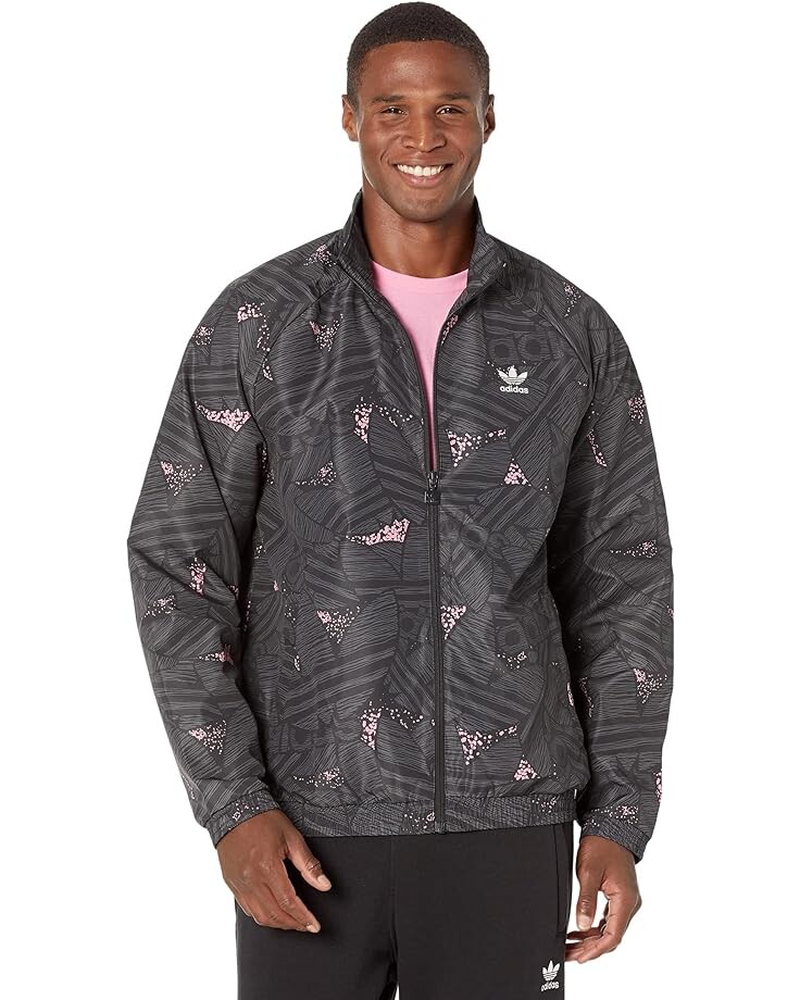 

Куртка adidas Originals Rekive Trefoil AOP Track, черный