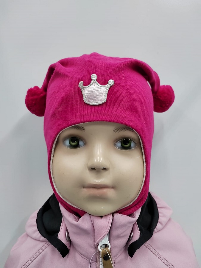 цена Детская шапка Kivat весенняя, розовый