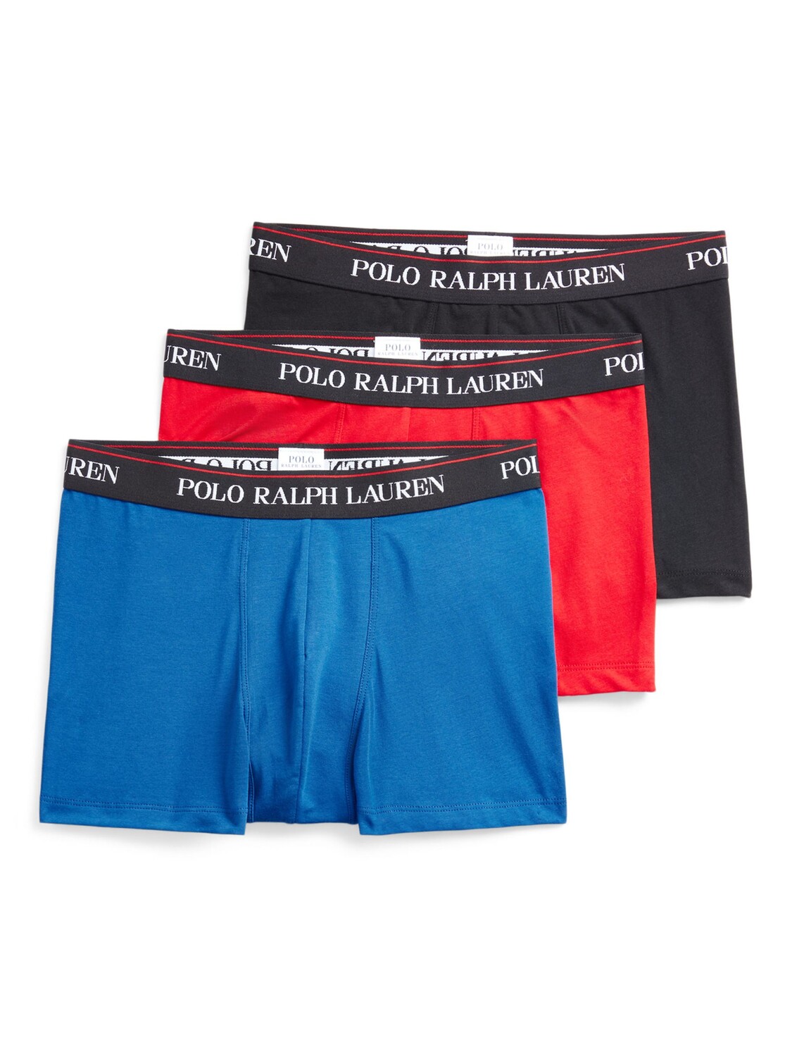 

Трусы-поло из эластичного хлопка Ralph Lauren, синий/красный/черный
