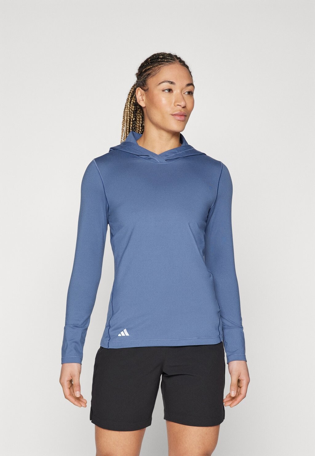 

Топ с длинными рукавами WOMEN'S PERFORMANCE HOODIE adidas Golf, цвет petrol