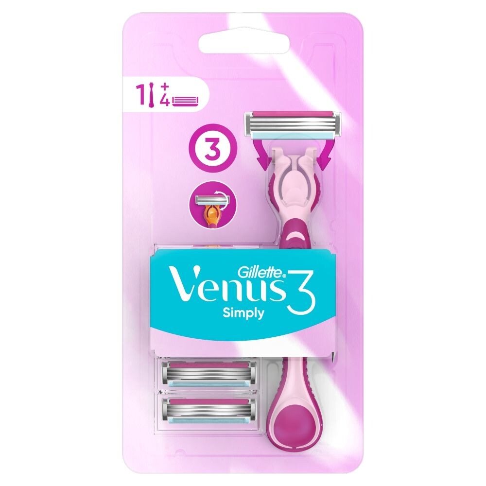 Бритва для женщин Gilette Venus Simply Hybrid, 1 шт т в изабель ди ор 50мл