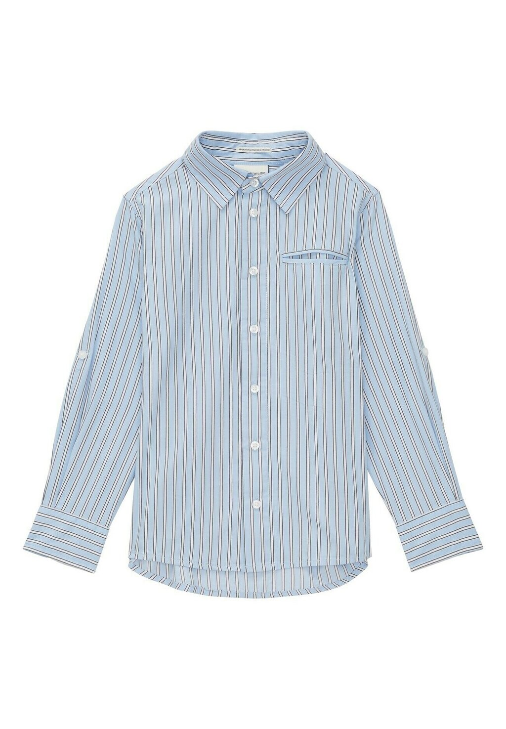 

Рубашка TOM TAILOR, цвет middle blue stripe