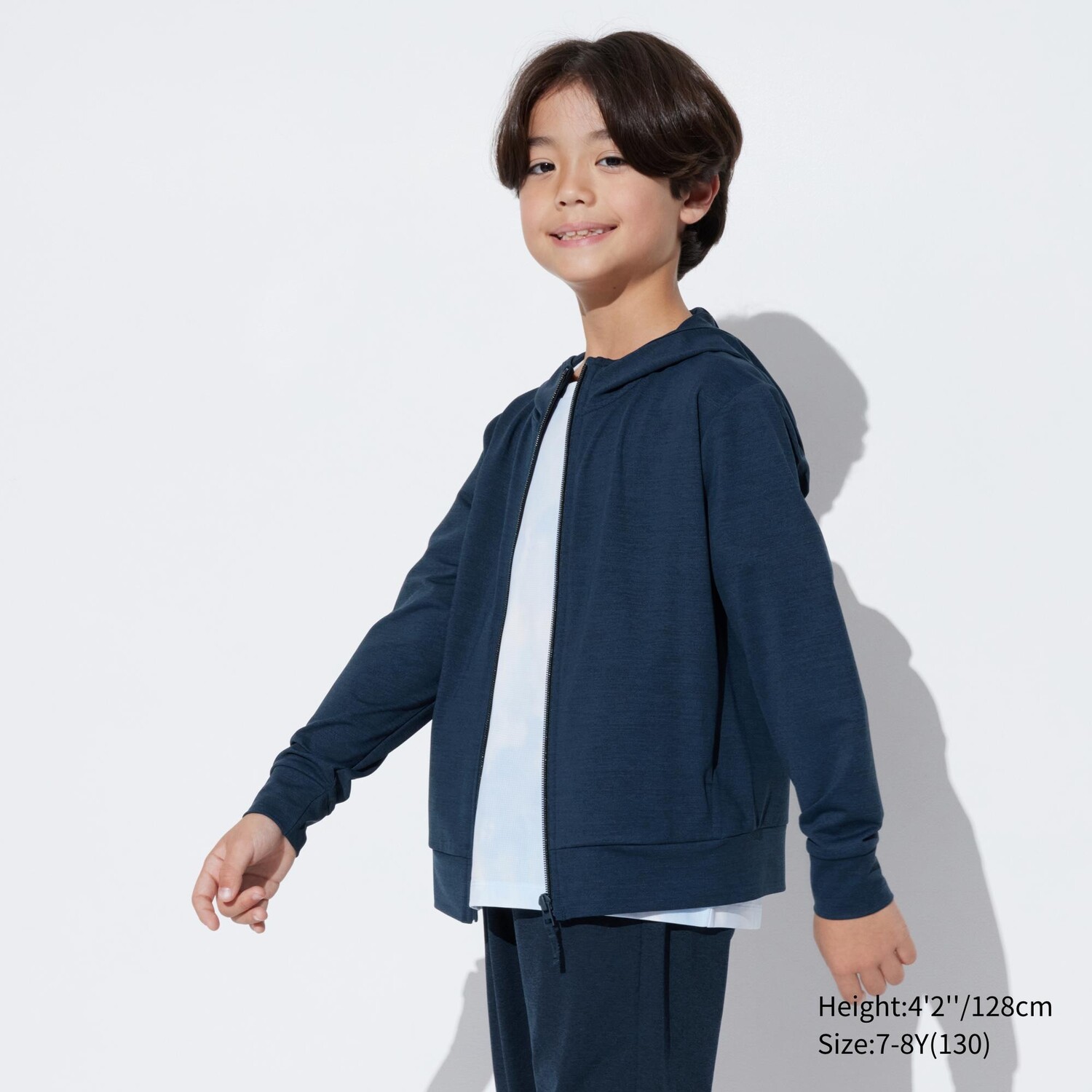 

Толстовка AIRism UNIQLO, темно-синий