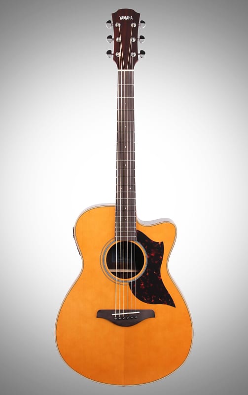 Акустическая гитара Yamaha AC1R Acoustic-Electric Guitar, Vintage Natural