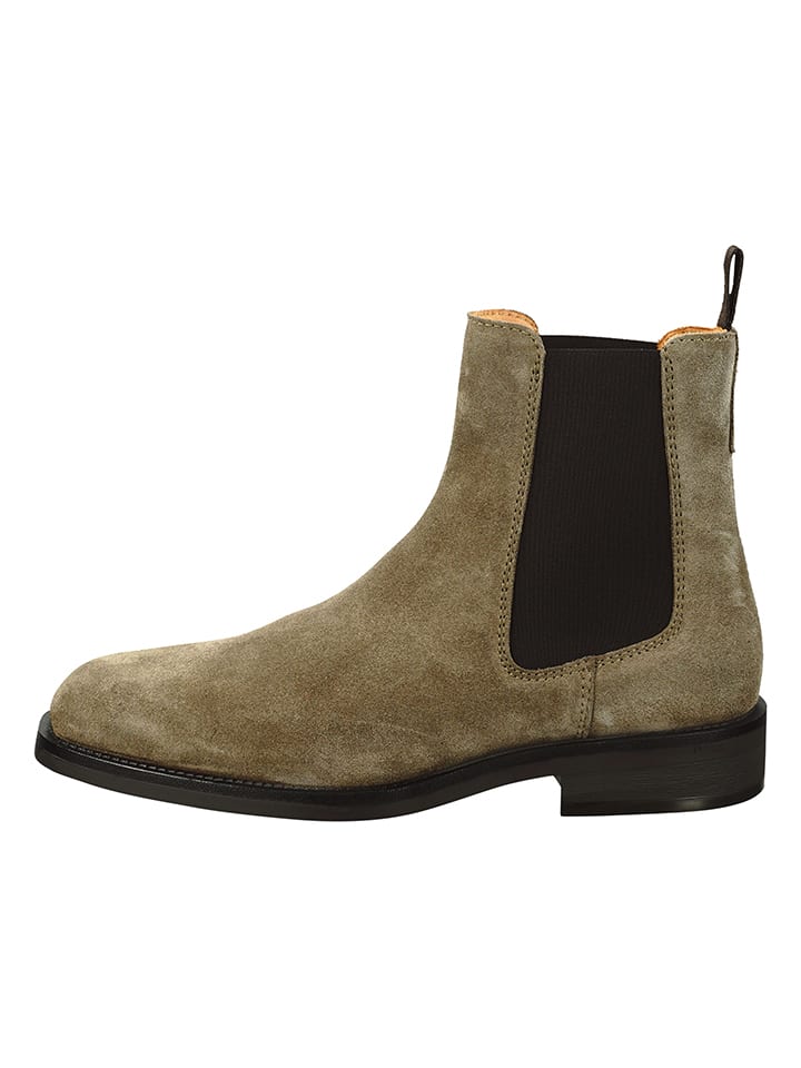 

Ботинки челси GANT Footwear Leder Chelsea Rizmood, серо-коричневый