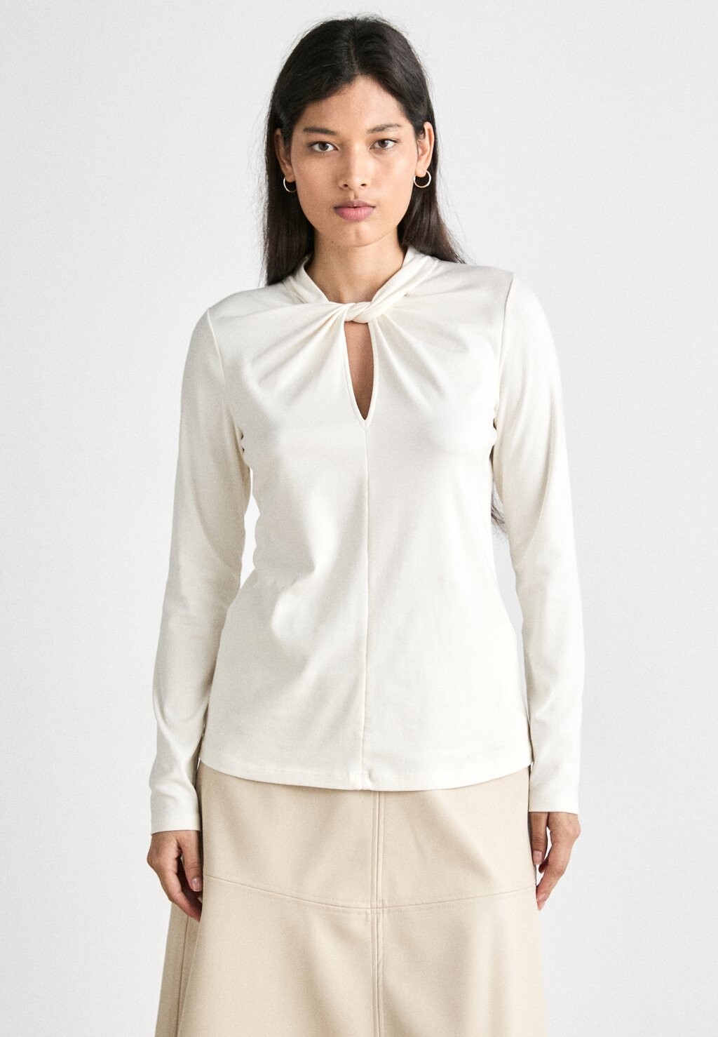 

Рубашка с длинным рукавом Marc Cain, цвет Bright Ecru