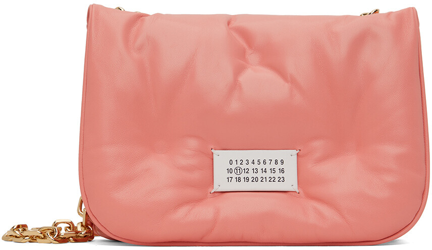 

Розовая маленькая сумка Glam Slam с клапаном Maison Margiela