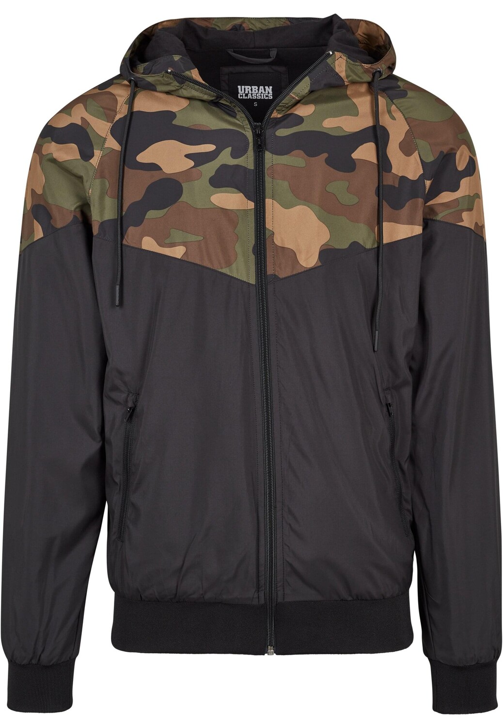 

Куртка Urban Classics Windbreaker, черный