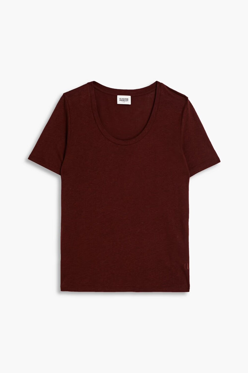 

Футболка Tibo из льняного джерси Claudie Pierlot, коричневый