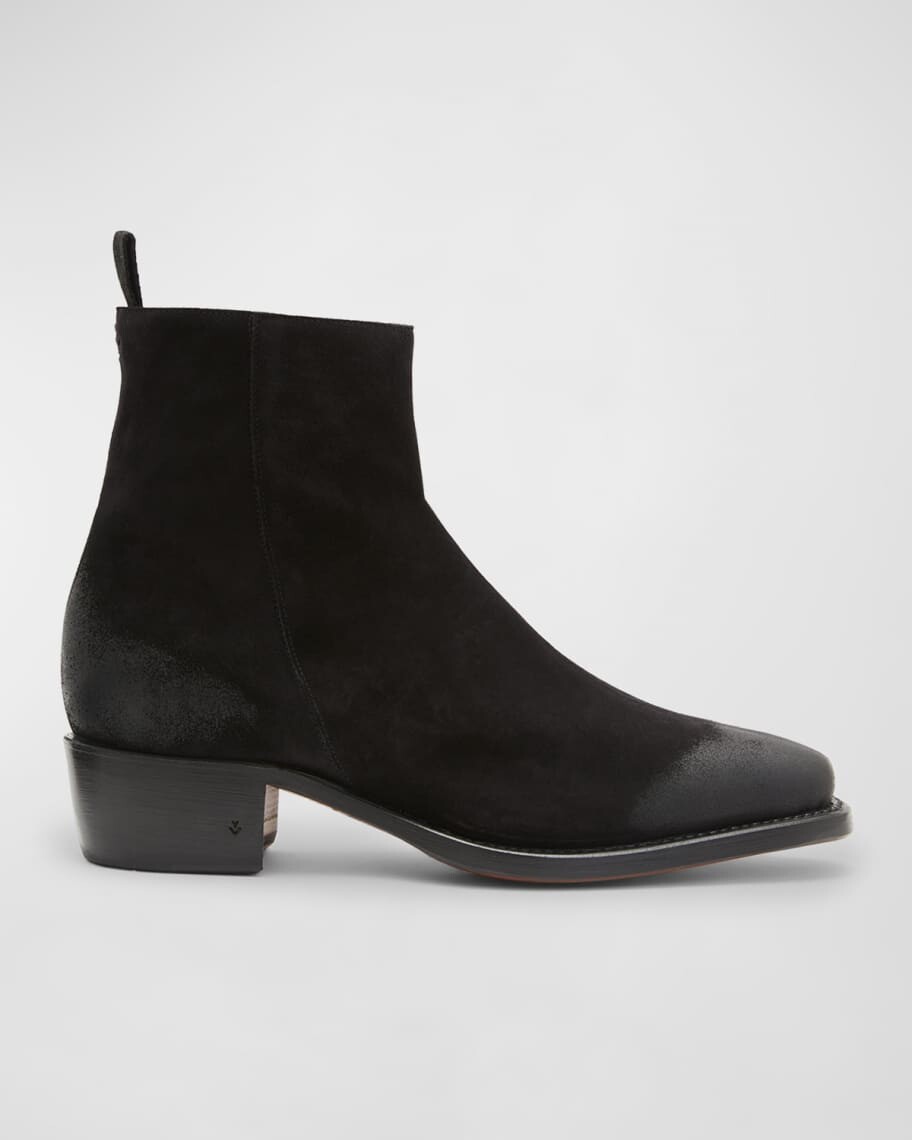 

Мужские кожаные ботильоны Walker на молнии John Varvatos