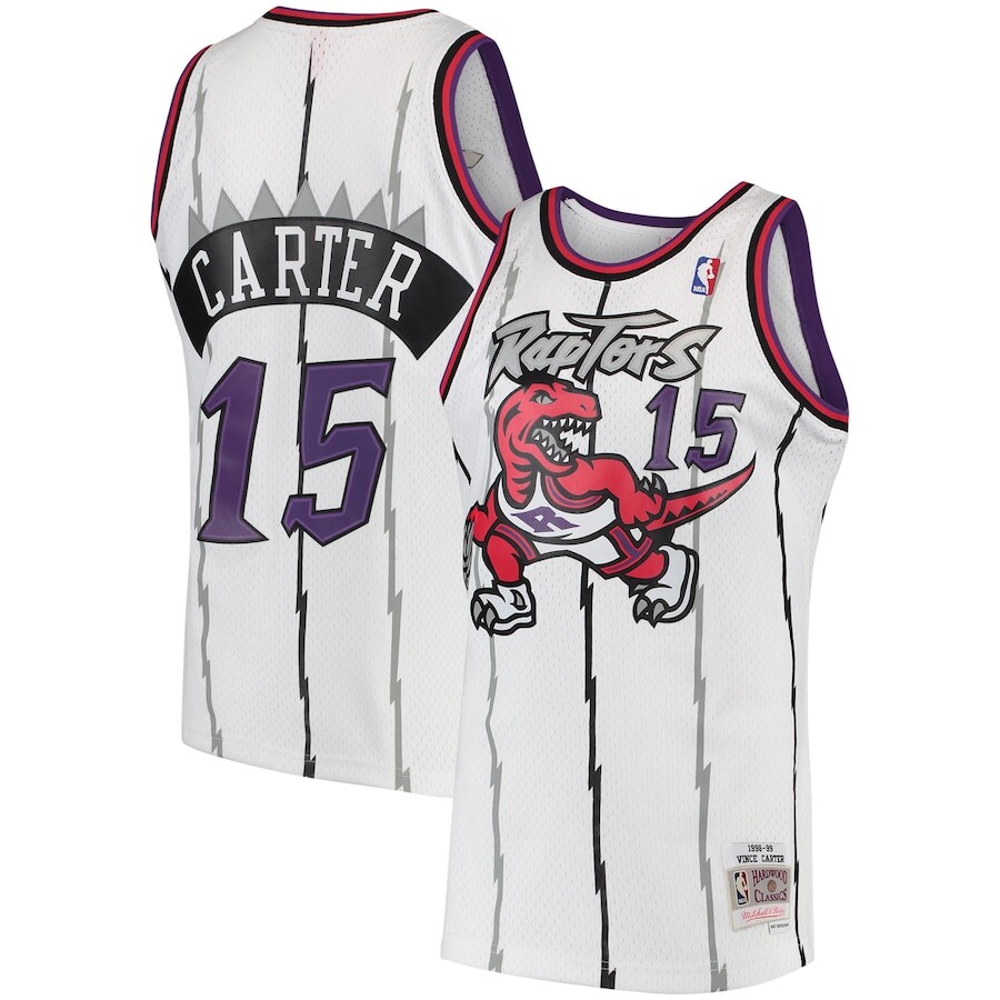 

Джерси Mitchell & Ness Toronto Raptors, белый