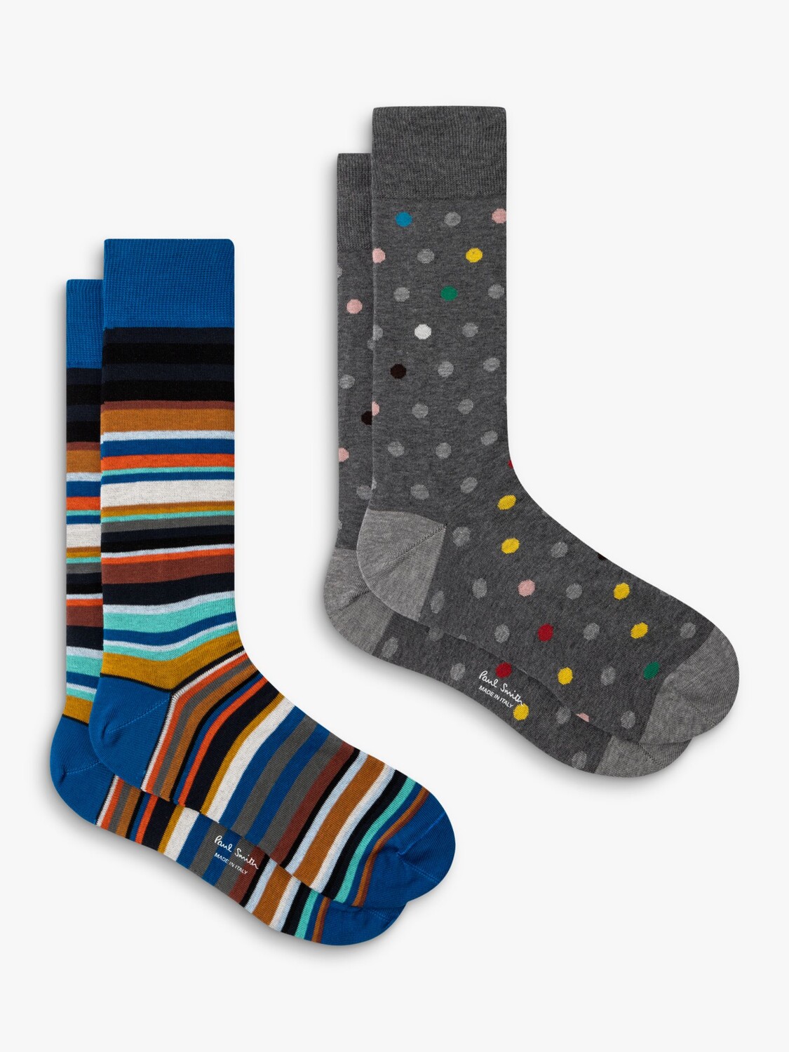 

Носки в горошек и полоску Paul Smith, мульти