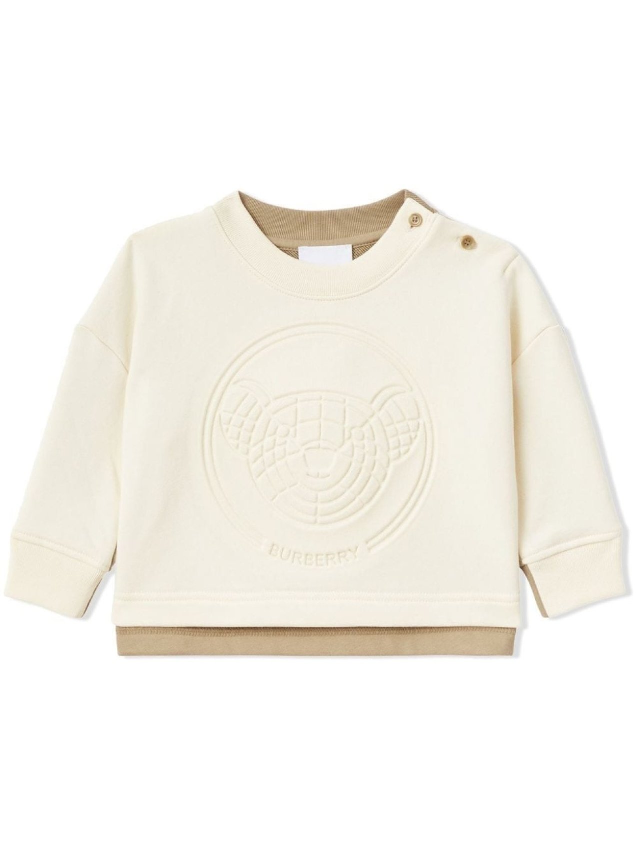 

Burberry Kids толстовка Thomas Bear, нейтральный цвет