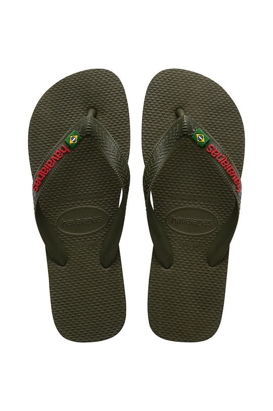 

Шлепанцы Бразилия Havaianas, зеленый