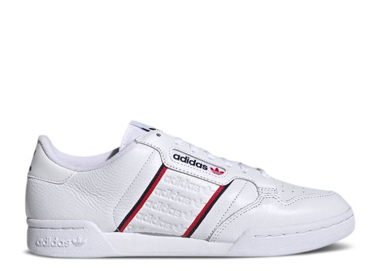 

Кроссовки Adidas CONTINENTAL 80 'CLOUD WHITE', белый, Белый;серый