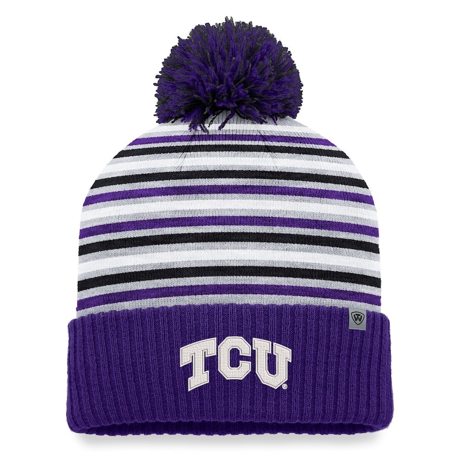 

Шапка Top of the World Tcu Horned Frogs, фиолетовый